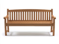 Bancos de jardín de madera 160x62x90 cm - marrón - diseño clásico con asiento de listones
